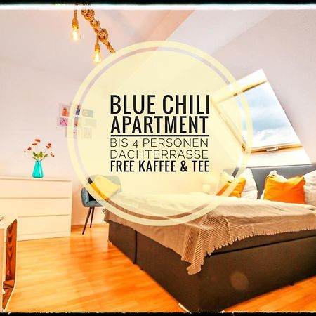 Blue Chili 19 Schoene Dachterasse Zentral Modern Bis 4 Pers Magdeburgo Exterior foto